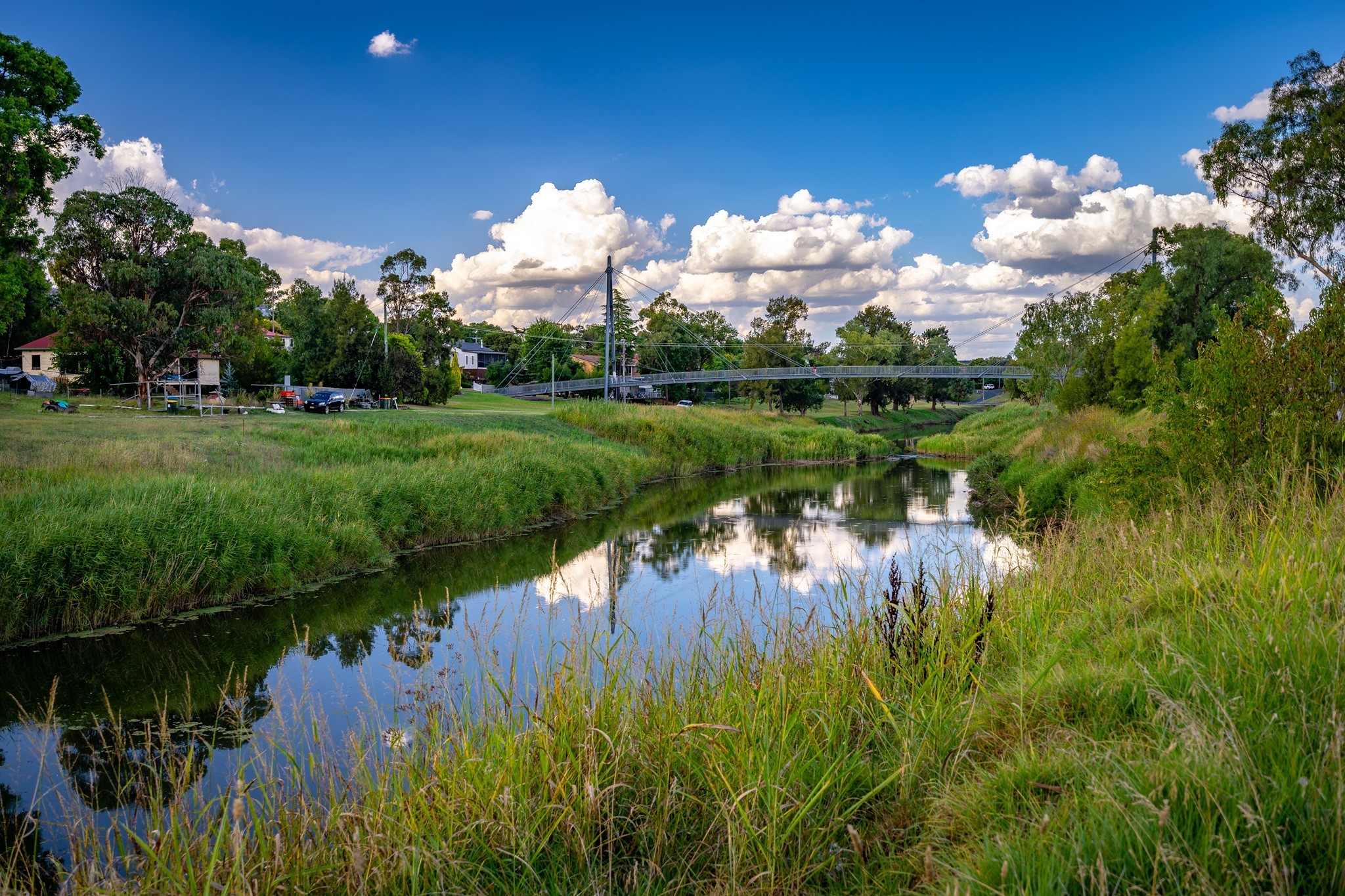 Image of the river in Inverell